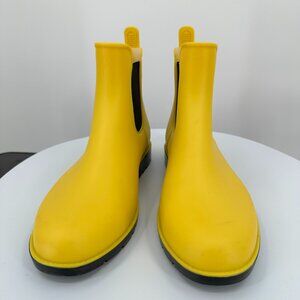 Asgard Chelsea Bright Yellow Rubber Duck Boots/Rain boots Size 8.5